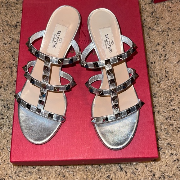 Valentino Rockstud Mule 60mm - Picture 1 of 13